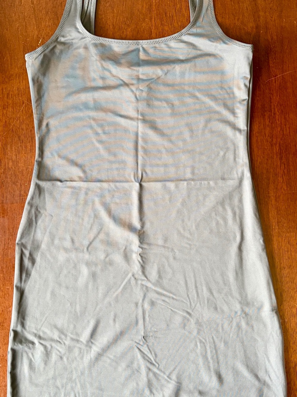 SKIMS Olive Green Scoop Neck Tank